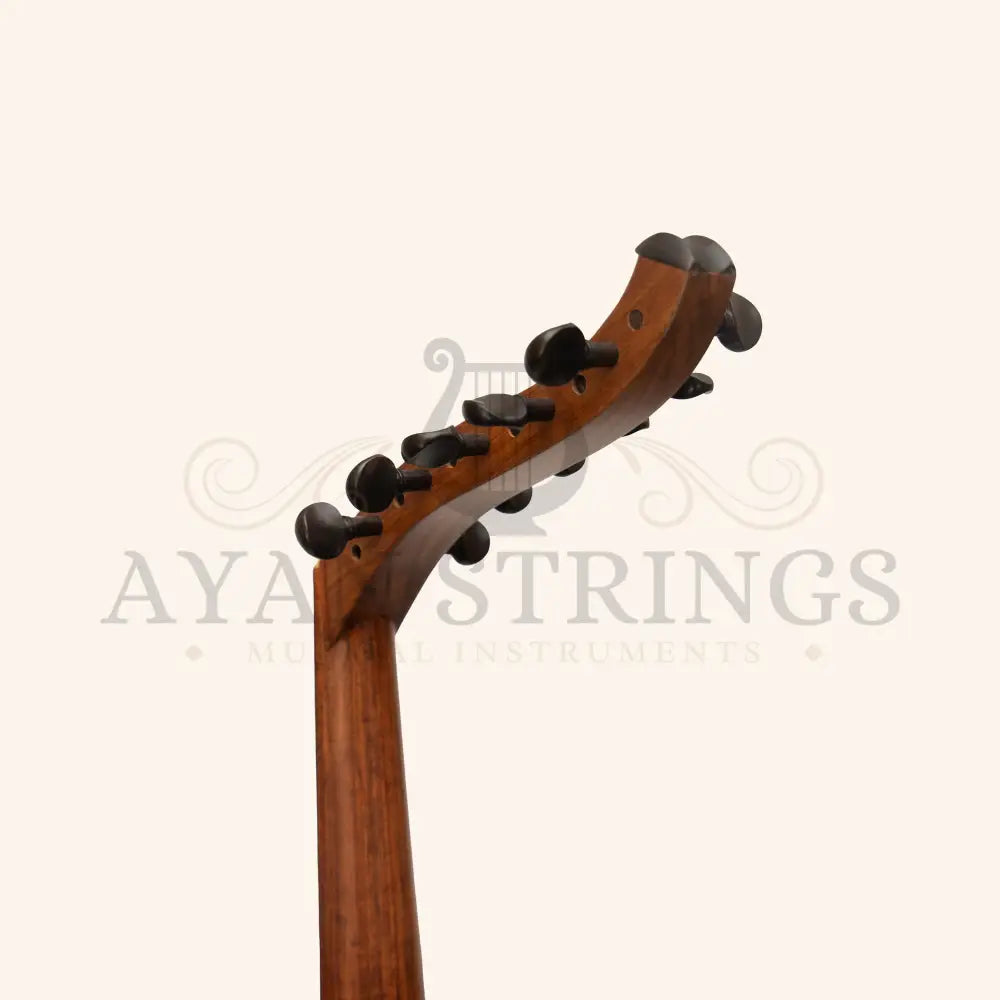 Heartland Turkish Oud 11 Strings Variegated Rosewood Walnut - Stringed Instruments