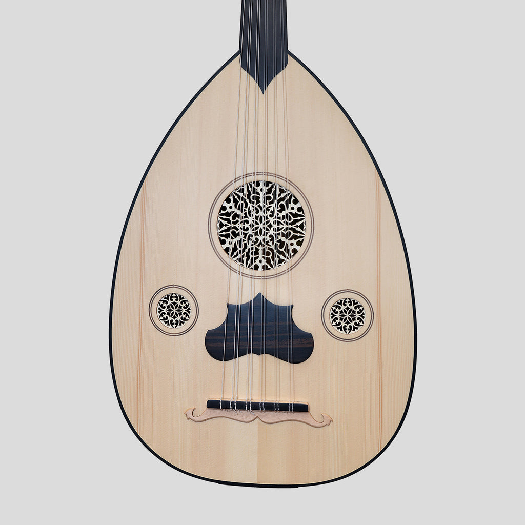 Heartland Turkish Oud, 11 Strings Variegated Lacewood Walnut