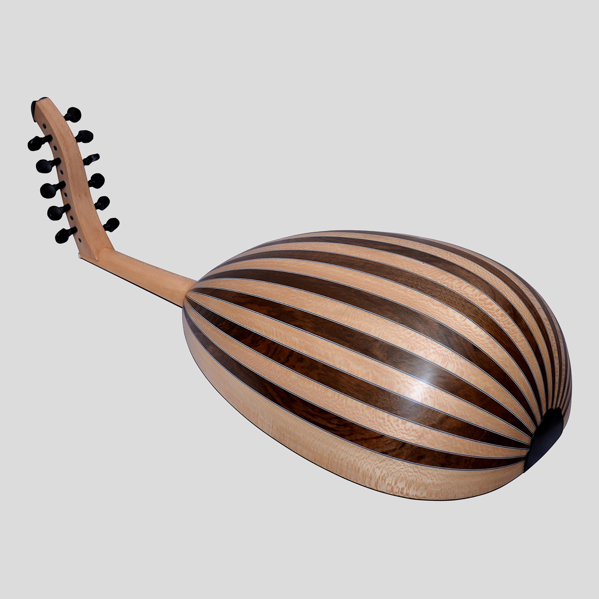 Heartland Turkish Oud, 11 Strings Variegated Lacewood Walnut