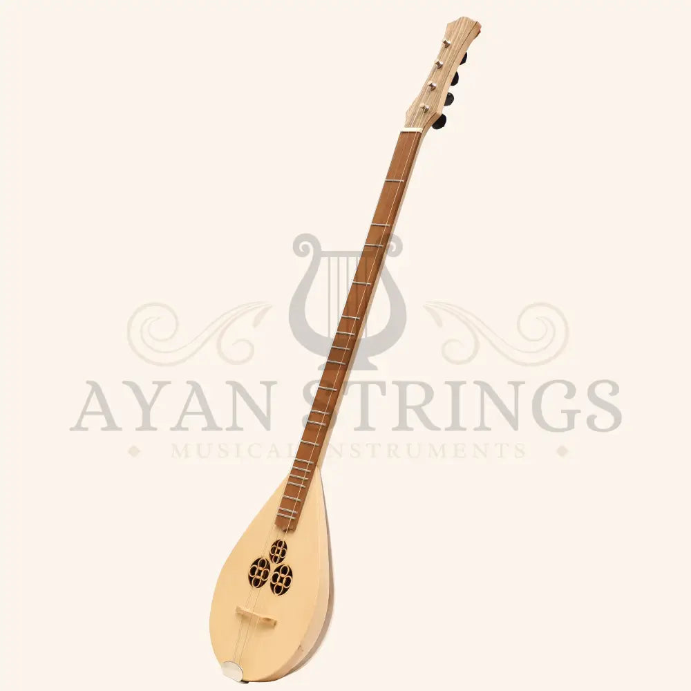 Heartland Wildwood Dulcimer Banjo 4 String Left Hand - Walnut/Lacewood - Stringed Instruments