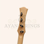 Heartland Wildwood Dulcimer Banjo 4 String Variegated Walnut Lacewood Left Hand - Stringed Instruments