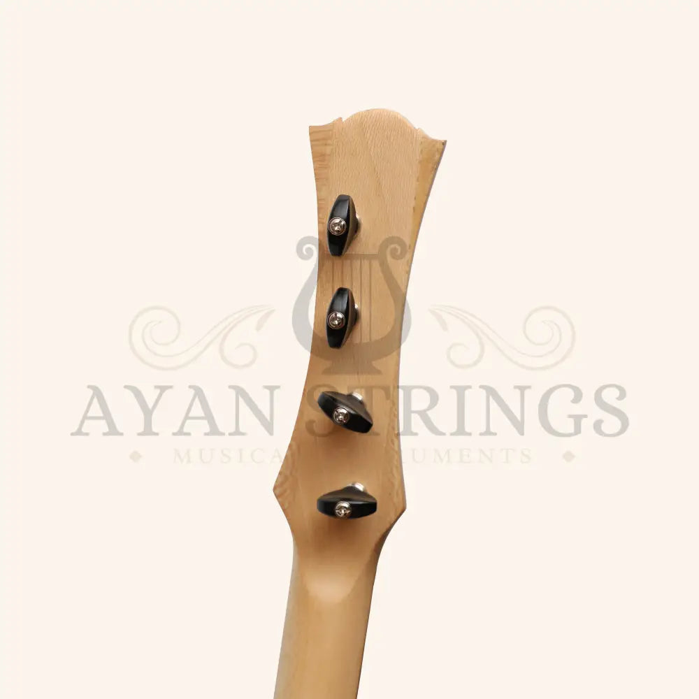 Heartland Wildwood Dulcimer Banjo 4 String Variegated Walnut Lacewood Left Hand - Stringed Instruments