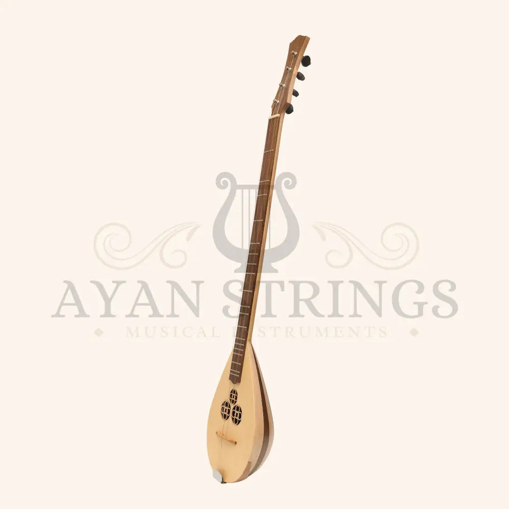 Heartland Wildwood Dulcimer Banjo 4 String - Walnut/Lacewood - Stringed Instruments