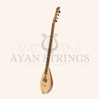 Heartland Wildwood Dulcimer Banjo 4 String - Walnut/Lacewood - Stringed Instruments