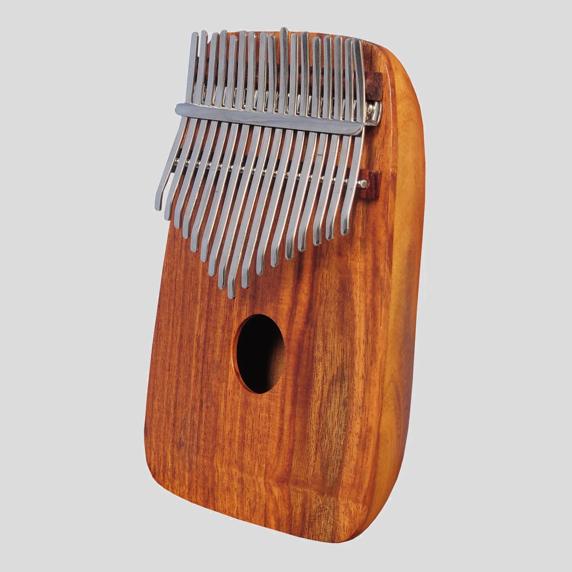 Pian cu degetul mare Heartland Mulberry, spate rotund, Kalimba africană, Mbira cu blat din lemn de trandafir
