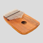 Pian cu degetul mare Heartland Mulberry, spate rotund, Kalimba africană, Mbira cu blat din lemn de trandafir