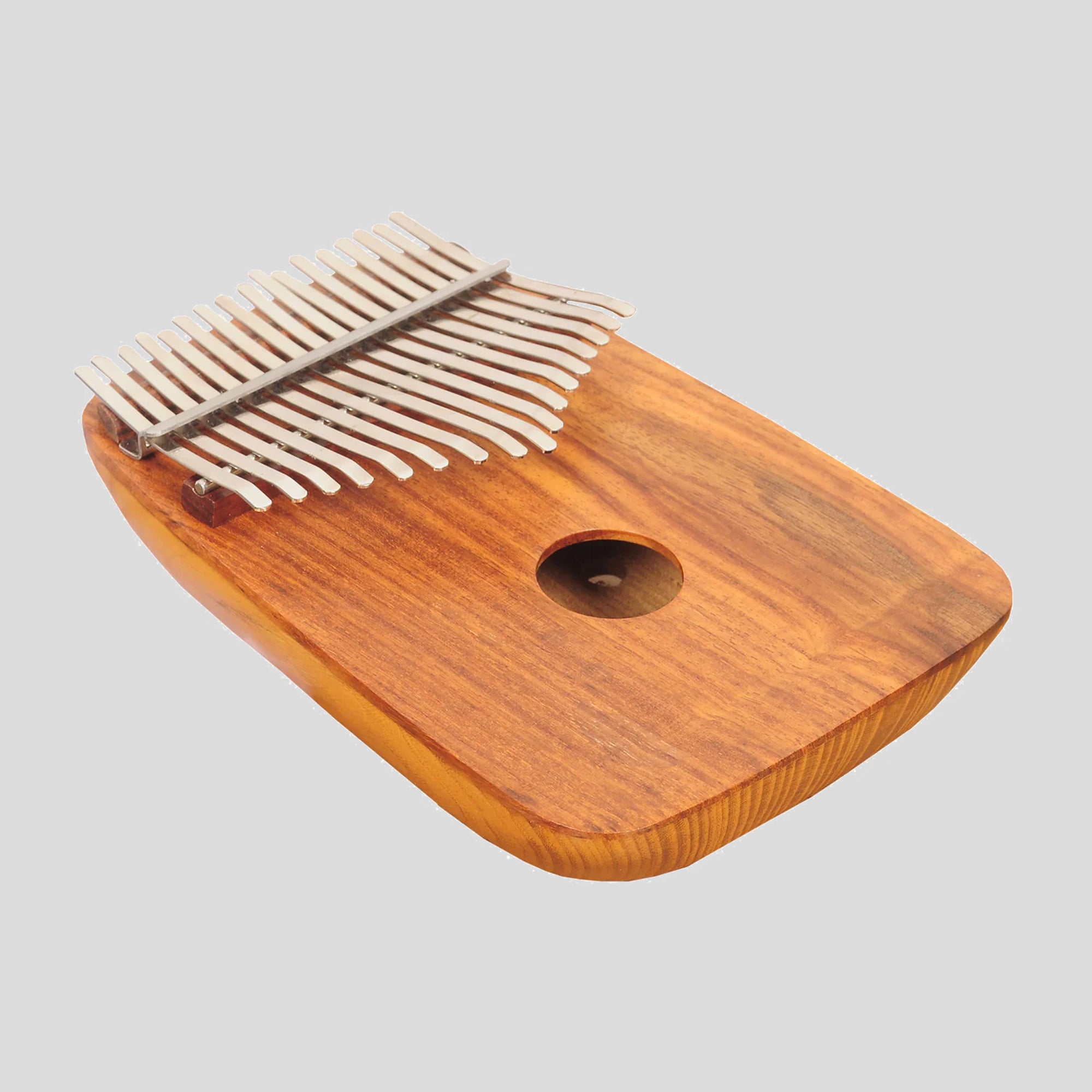 Pian cu degetul mare Heartland Mulberry, spate rotund, Kalimba africană, Mbira cu blat din lemn de trandafir