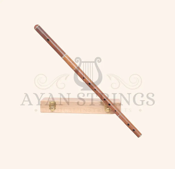 Irish Flute D tune Rosewood With Tuning Slide with Wooden Case