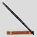 Irish Flute D tune Ebony Wood With Tuning Slide with Wooden Case