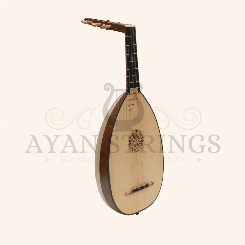 Lute Ukulele 6 Strings Tenor Left Handed - Rosewood Lacewood - Stringed Instruments