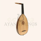 Lute Ukulele 6 Strings Tenor Left Handed - Walnut - Stringed Instruments