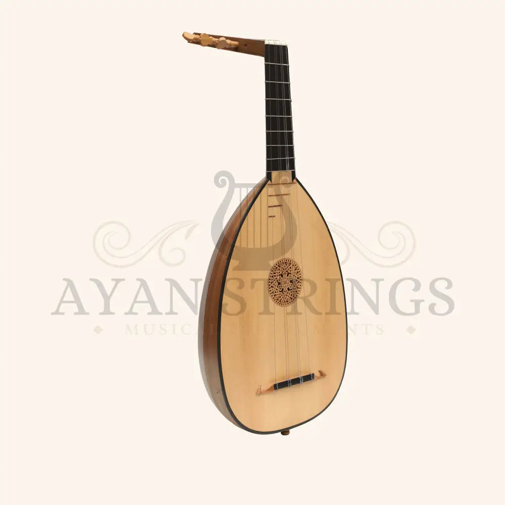 Lute Ukulele 6 Strings Tenor Left Handed - Walnut - Stringed Instruments