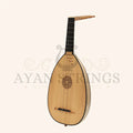 Lute Ukulele 6 Strings Tenor Variegated Lacewood Walnut - Stringed Instruments
