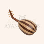 Lute Ukulele 6 Strings Tenor Variegated Rosewood Lacewood - Stringed Instruments