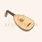 Lute Ukulele 6 Strings Tenor Walnut - Stringed Instruments