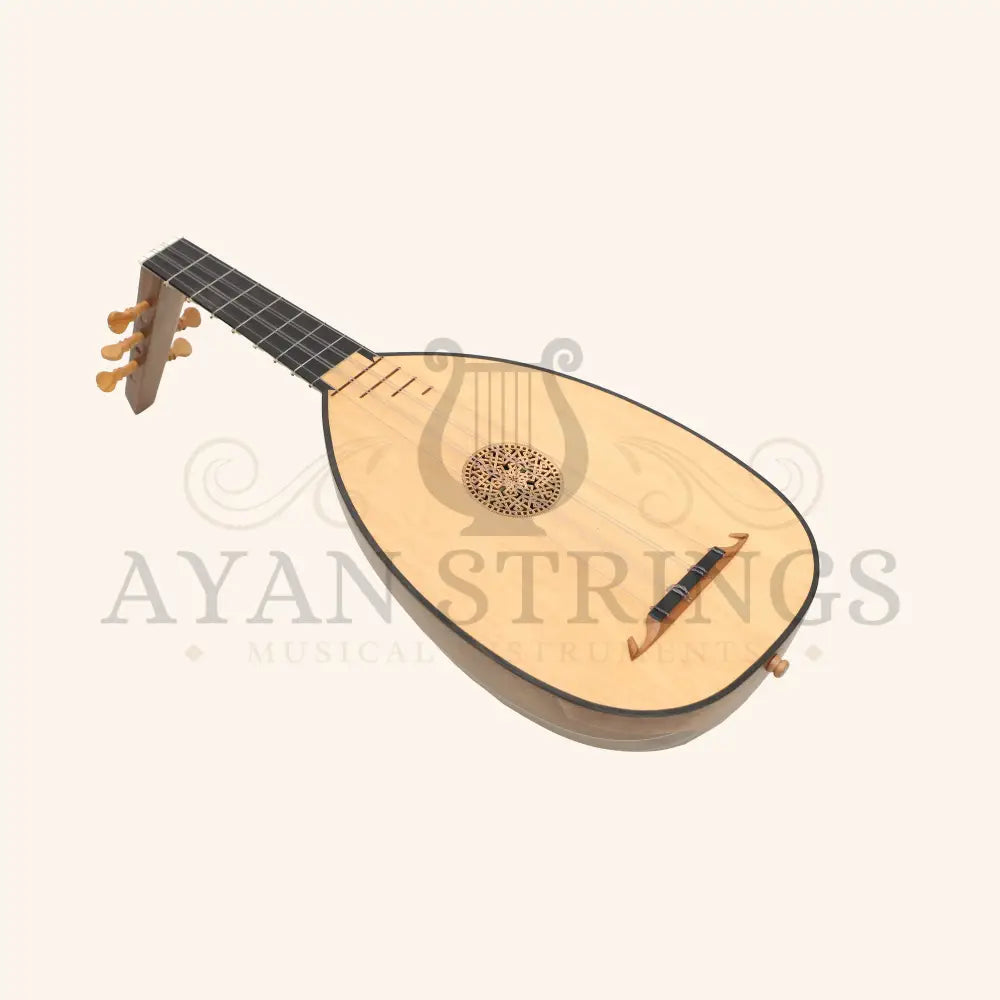 Lute Ukulele 6 Strings Tenor Walnut - Stringed Instruments