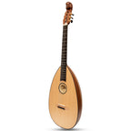 Lute Guitar, 6 String Variegated Lacewood Rosewood