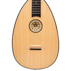 Lute Guitar, 6 String Variegated Lacewood Rosewood