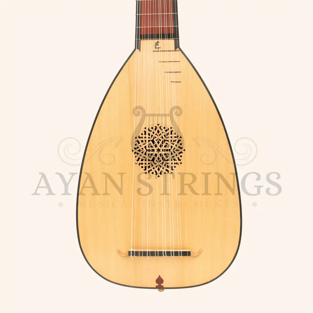 Luth Ebene 8 Course Renaissance Lute After Frei - Stringed Instruments