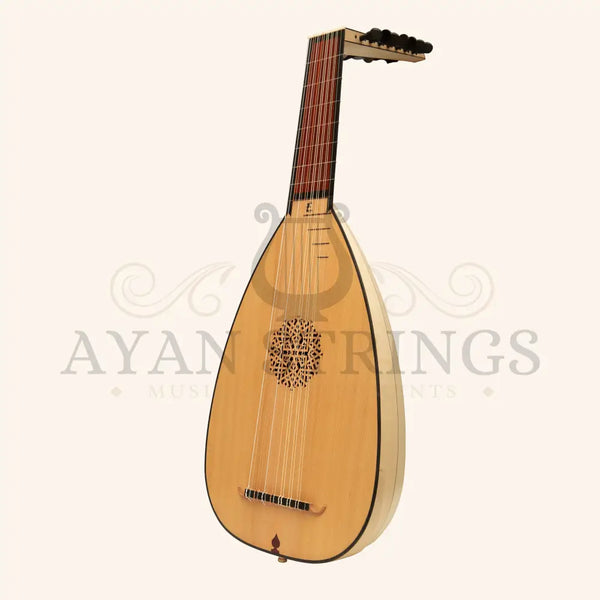 Luth Ebene 8 Course Renaissance Lute After Frei - Stringed Instruments