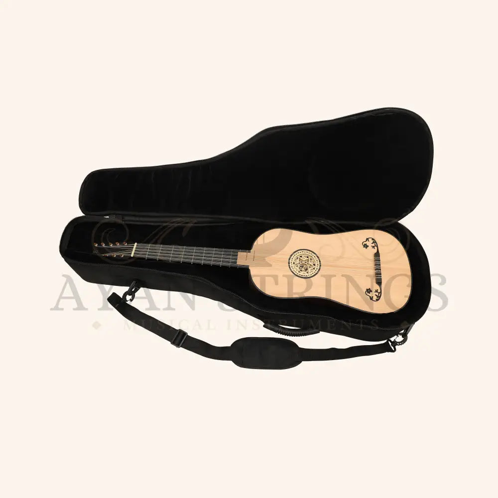 Luth Ébène Baroque Guitar After Voboam 5 Course - Stringed Instruments
