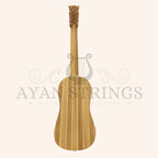Luth Ébène Baroque Guitar After Voboam 5 Course - Stringed Instruments