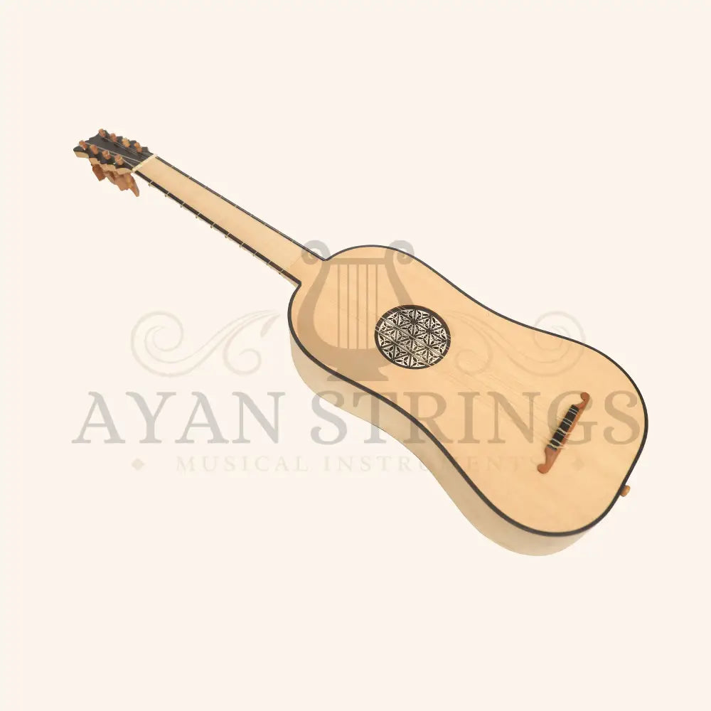 Luth Ébène Renaissance Guitar 4 course (1st course double string) - Stringed Instruments