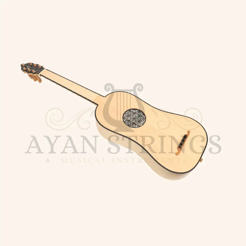 Luth Ébène Renaissance Guitar 4 course (1st course single string) - Stringed Instruments