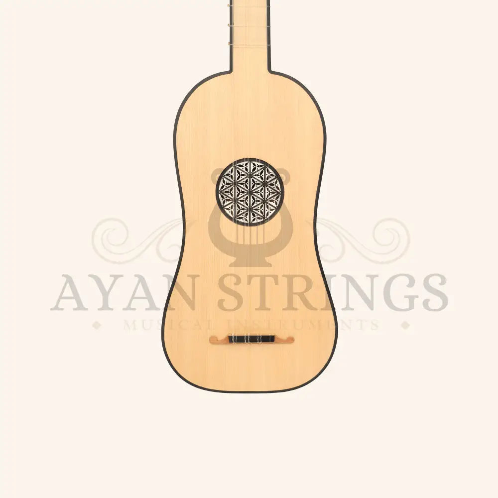 Luth Ébène Renaissance Guitar 4 course (1st course single string) - Stringed Instruments