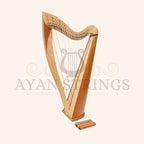 McHugh Atlas Harp 29 String Ash and Mahogany Roundback - Stringed Instruments
