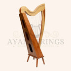 McHugh Atlas Harp 29 String Ash and Mahogany Squareback - Stringed Instruments