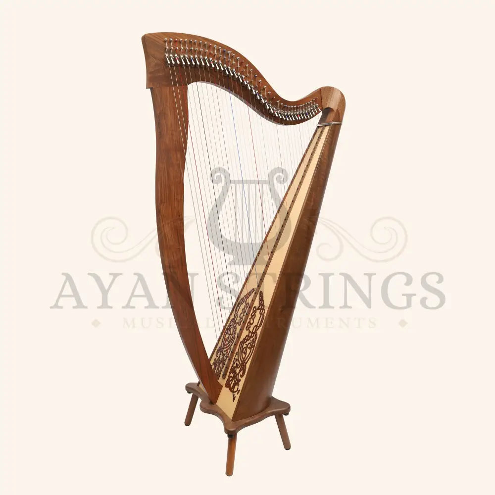 Mchugh Ayra Harp 38 Strings Walnut - Stringed Instruments