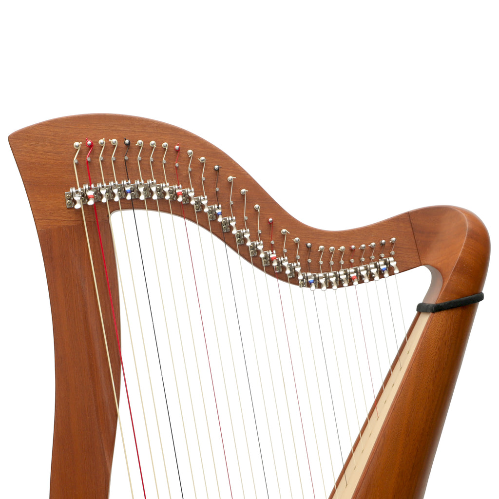 27 String McHugh Harp Round Back