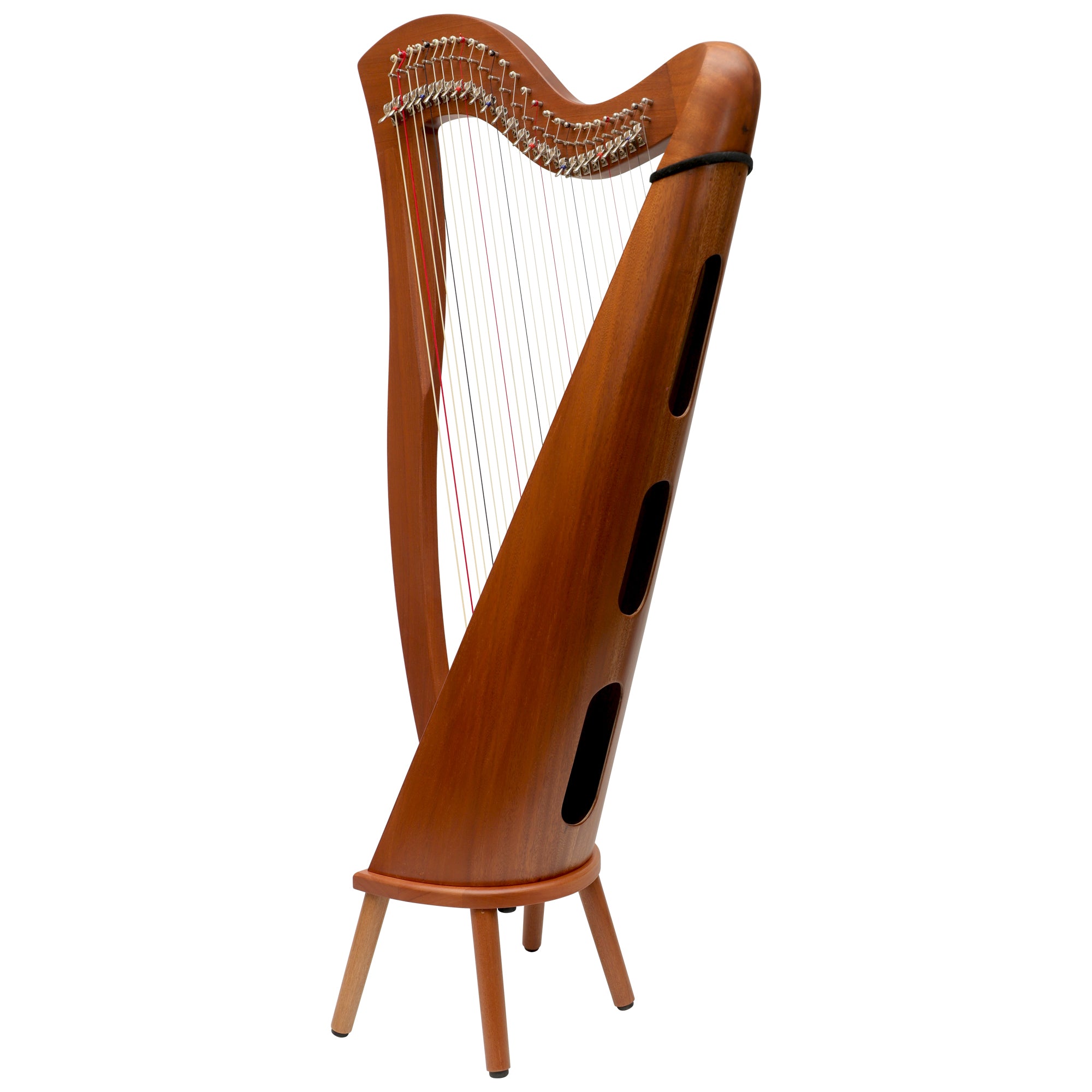 27 String McHugh Harp Round Back