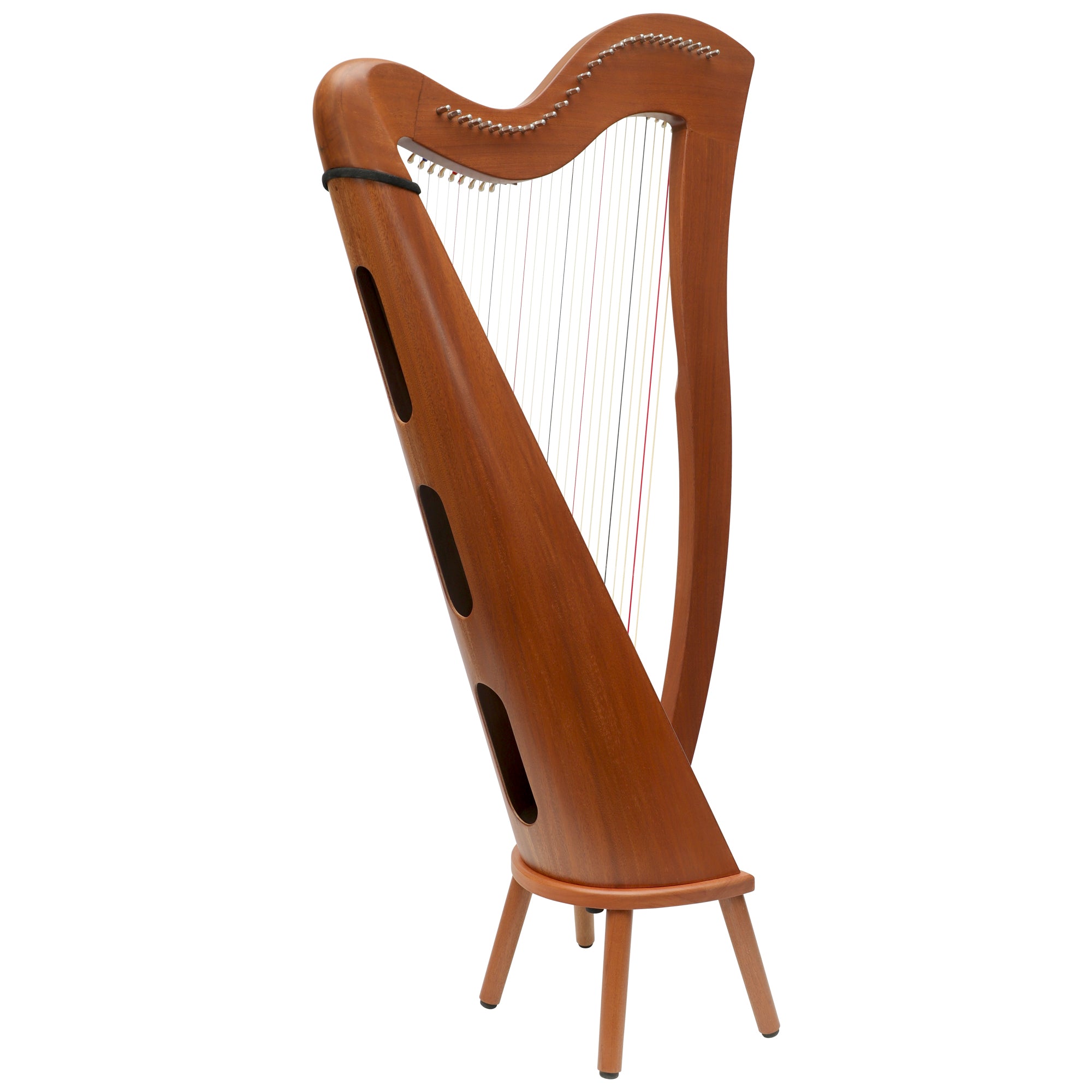 27 String McHugh Harp Round Back