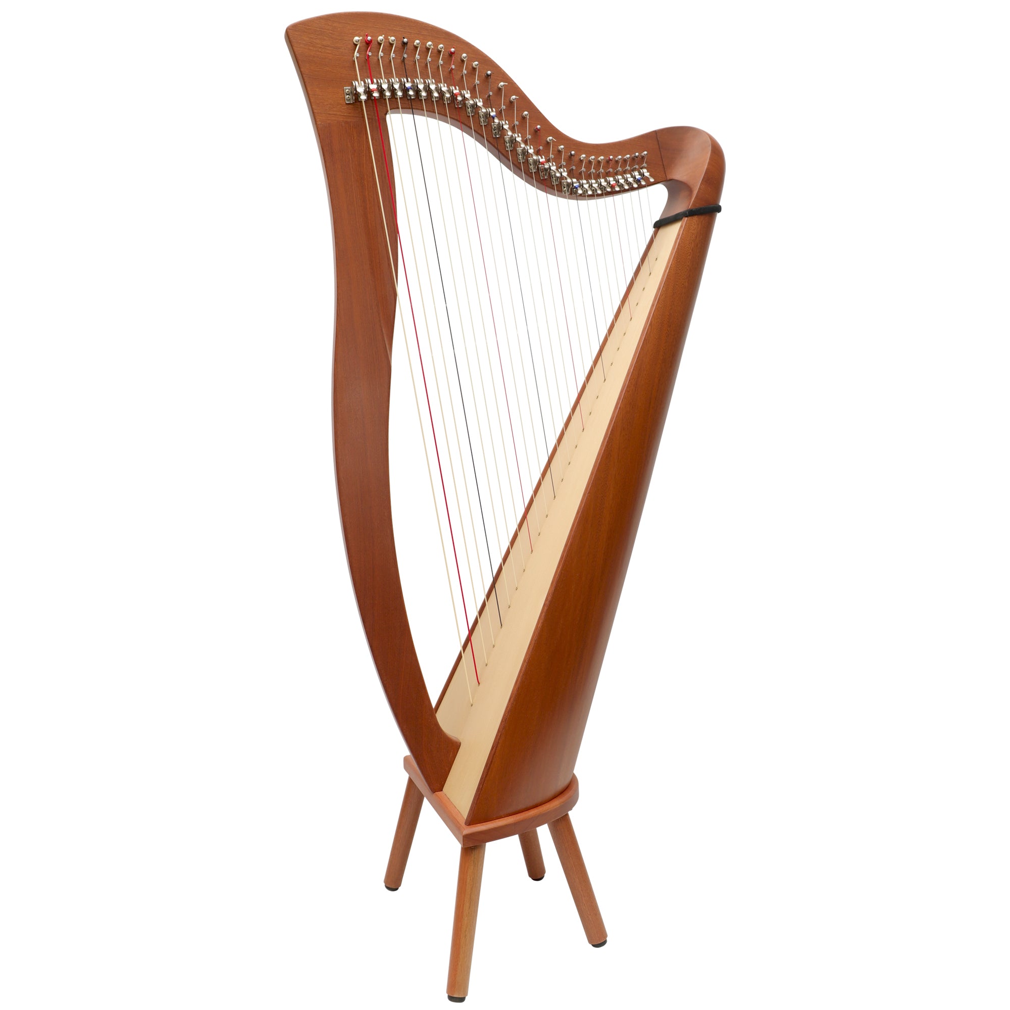 27 String McHugh Harp Round Back