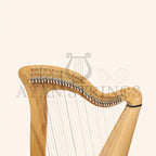 McHugh Harp 34 Strings Ashwood Round back - Stringed Instruments