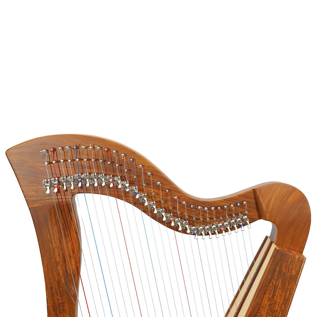 27 String Mchugh Harp Square Back