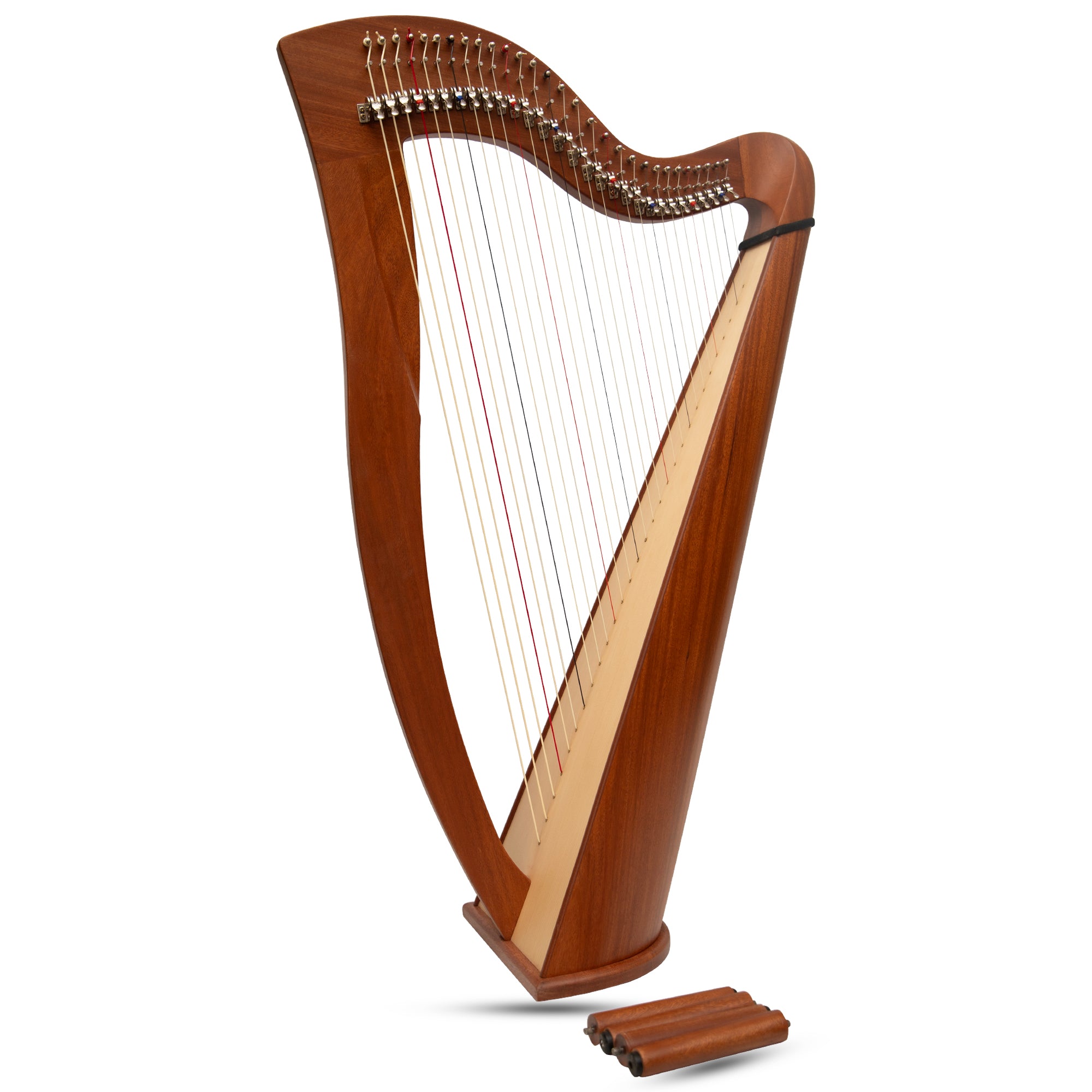 29 Strings McHugh Harp Round Back