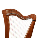29 Strings McHugh Harp Round Back