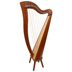 29 Strings McHugh Harp Round Back