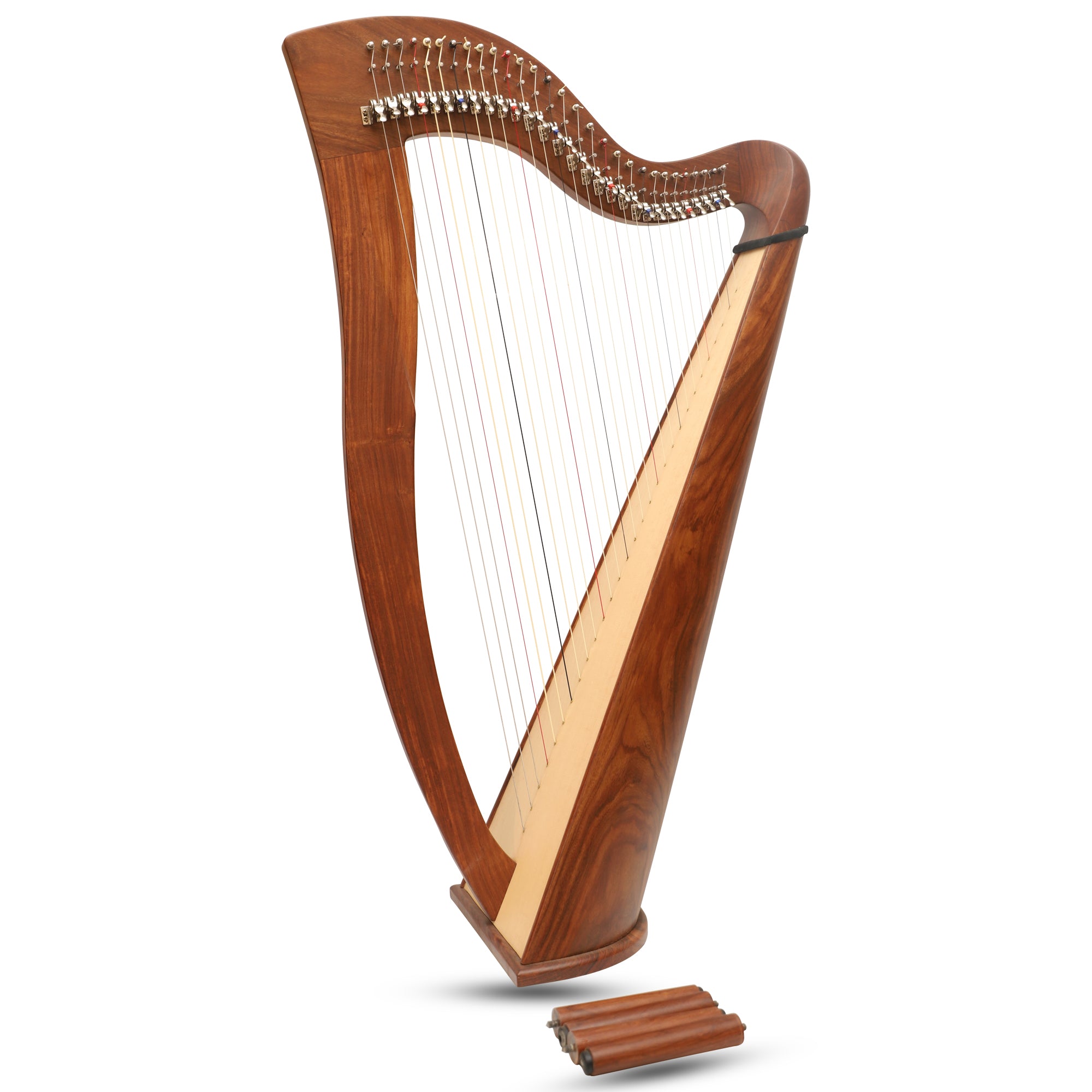 29 Strings McHugh Harp Round Back