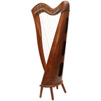 29 Strings McHugh Harp Round Back