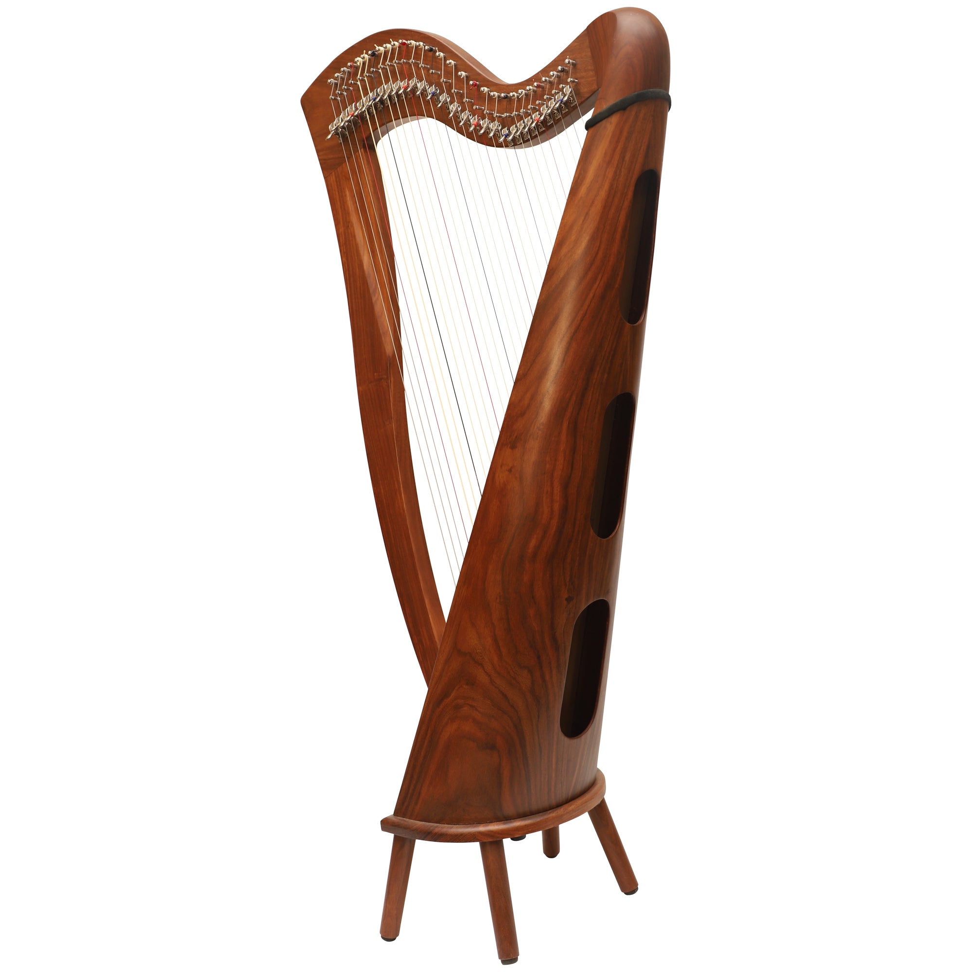 29 Strings McHugh Harp Round Back