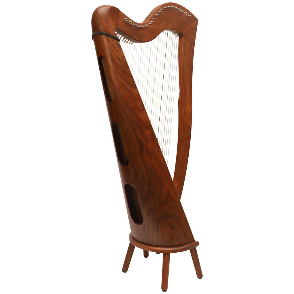 29 Strings McHugh Harp Round Back