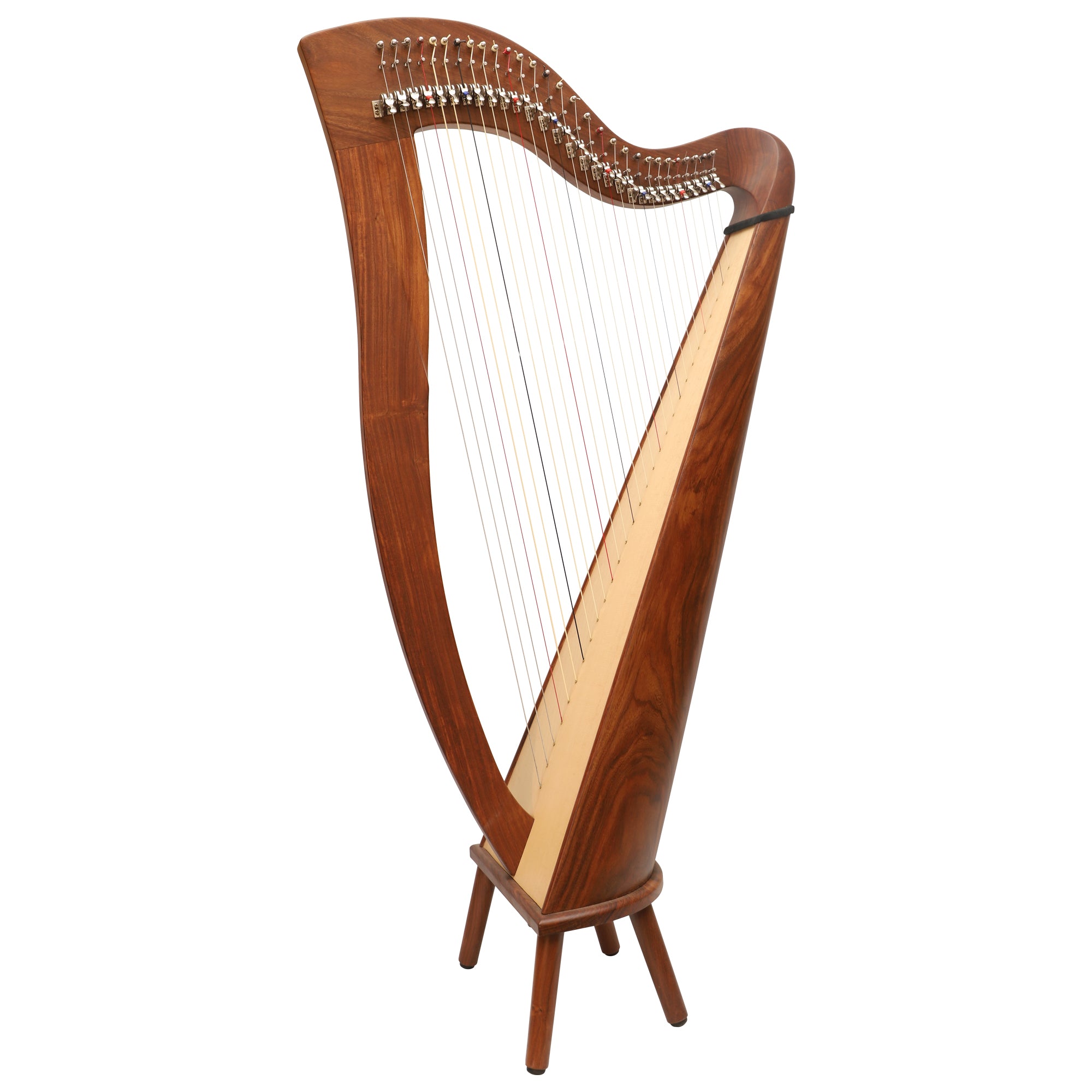 29 Strings McHugh Harp Round Back