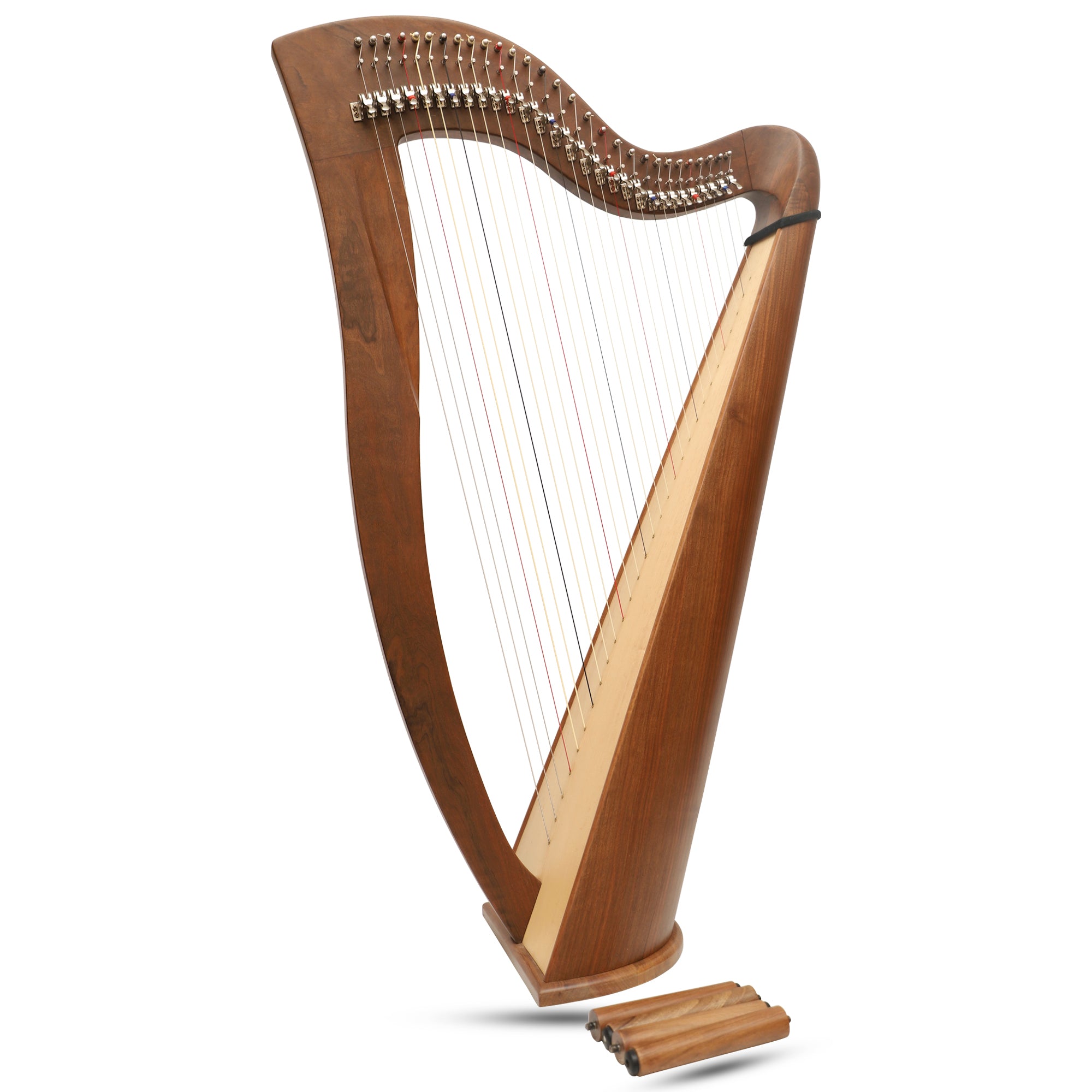29 Strings McHugh Harp Round Back