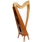 McHugh Atlas Harp 29 String Ash and Mahogany Squareback