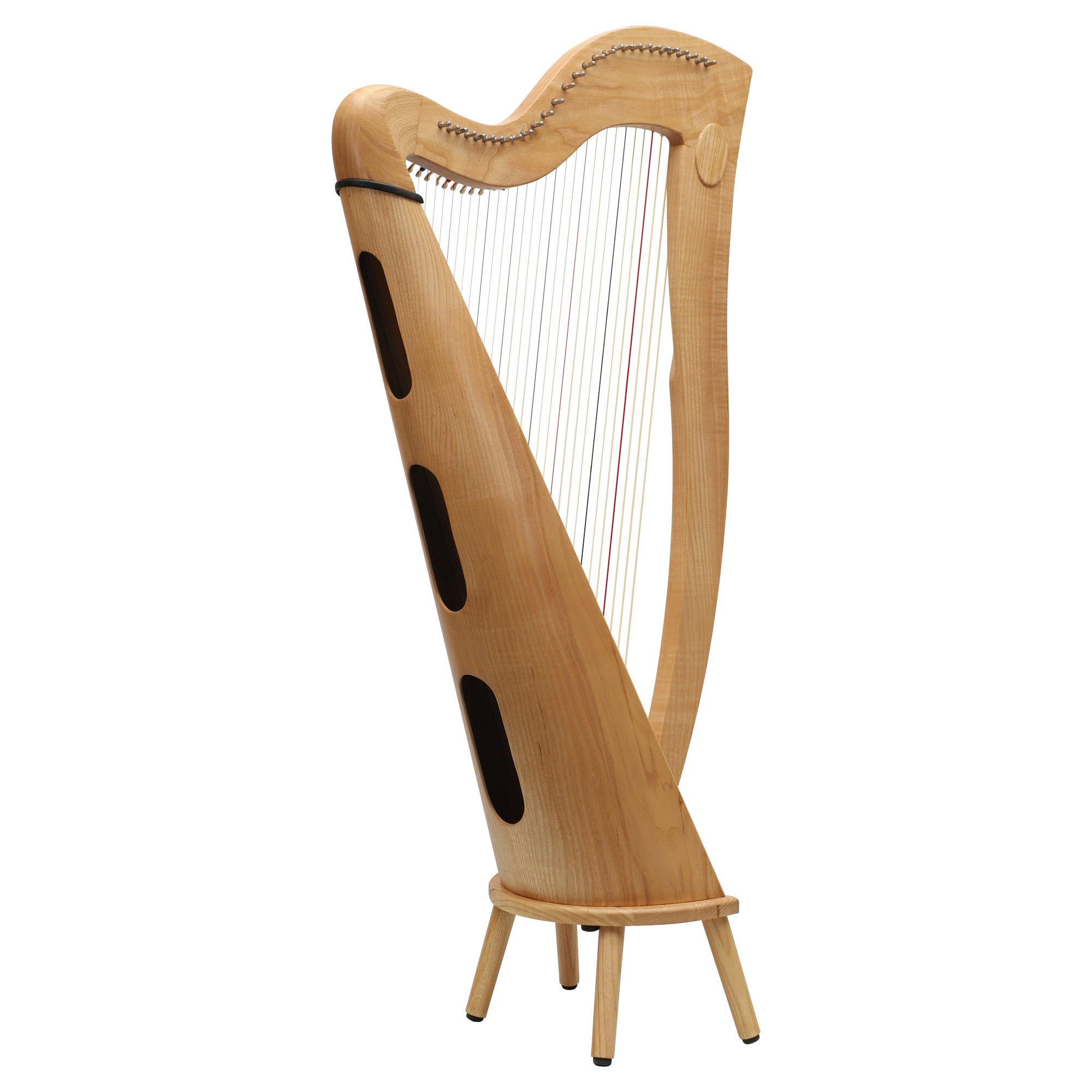 29 Strings McHugh Harp Round Back