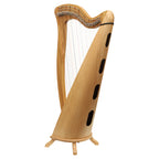 McHugh Harp 34 Strings Ashwood Round back